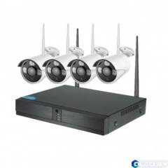 Беспроводной WiFi комплект видеонаблюдения 4 камеры XPX 3704 2Mp 