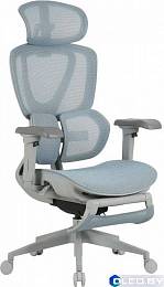 Кресло компьютерное EVOLUTION LX 1 (светло-голубой) 