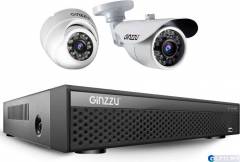 Комплект видеонаблюдения Ginzzu HK-428D 