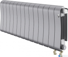 Радиатор Royal Thermo Infinity 300 Silver Satin - 14 секц. 