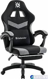 Игровое кресло Defender Runa Pro (черный/серый) 