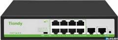 Коммутатор Tiandy TC-P3S010 Spec:F/0820/AT/90 (8хPoE+, 2хRJ45) 