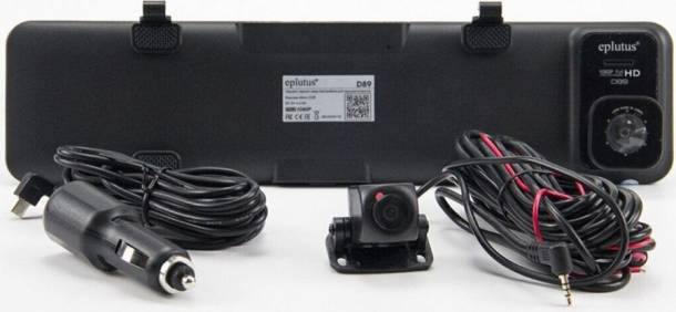 Автомобильный видеорегистратор-зеркало Eplutus D89