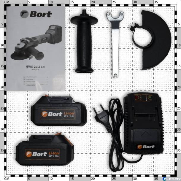 Угловая шлифмашина Bort BWS-20Li-SR