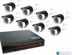Комплект видеонаблюдения 8 камер XPX K3916 2 MP 