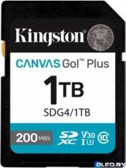 Карта памяти SDXC Kingston Canvas Go Plus Gen4 SDG4 (1TB) 