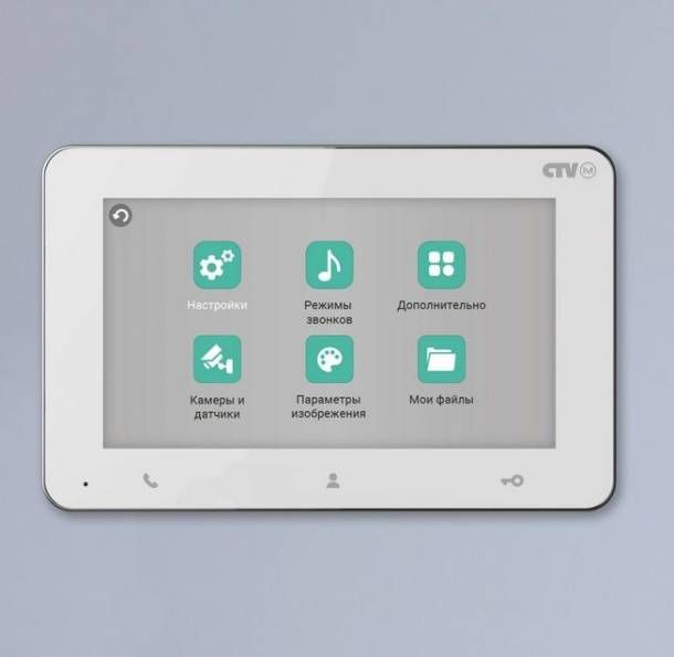 Видеодомофон CTV iM700 Entry 7 (белый)