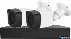 Комплект видеонаблюдения на 2 HD уличные камеры Arsenal 5 Мп 