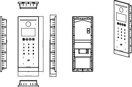 Вызывная панель Dahua DHI-VTO6521H-D-S2