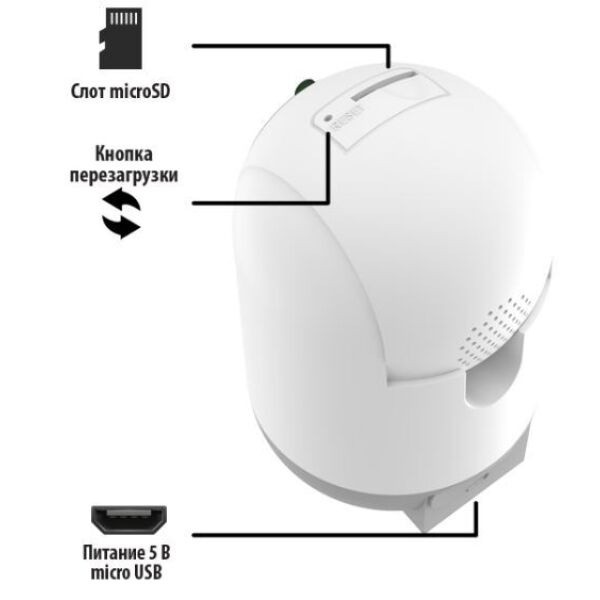 Wi-Fi камера Ritmix IPC-220-Tuya