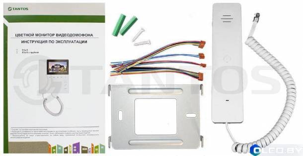 Видеодомофон Tantos Elly-S с трубкой