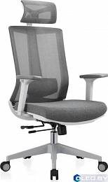 Кресло компьютерное EVOLUTION ERGO BLISS (серый) 