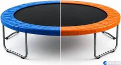 Кожух для батута двухсторонний AMETIST PRO D10FT Blue/Orange 
