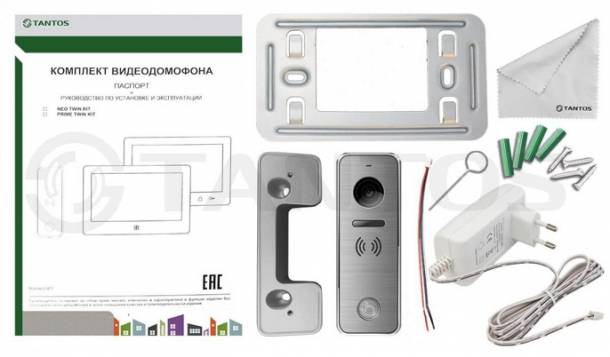 Комплект домофона Tantos NEO TWIN KIT