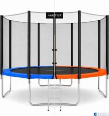 Батут AMETIST Outside D374-12FT Blue/Orange 