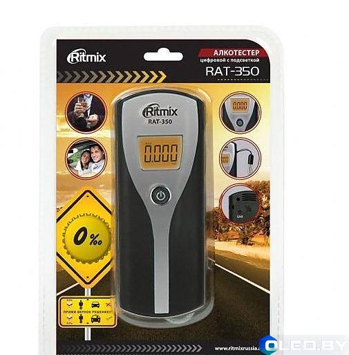 Алкотестер Ritmix RAT-350
