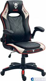Кресло геймерcкое FLOKY NEXUS V1 (черный серый) 