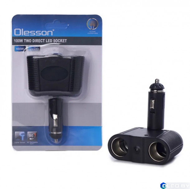 Разветвитель прикуривателя OLESSON 1643