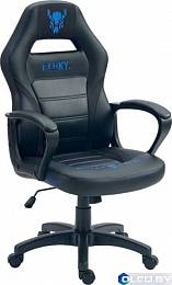 Кресло геймерское FLOKY VIBE Suede (черный) 
