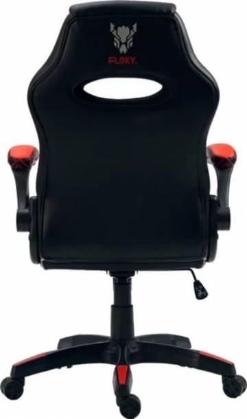 Кресло геймерcкое FLOKY NEXUS (черный красный)