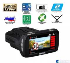 Радар-детектор + видеорегистратор Eplutus GR-92P Slim Signature S-FHD 