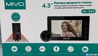 Дверной звонок с глазком Mivo ML-243 