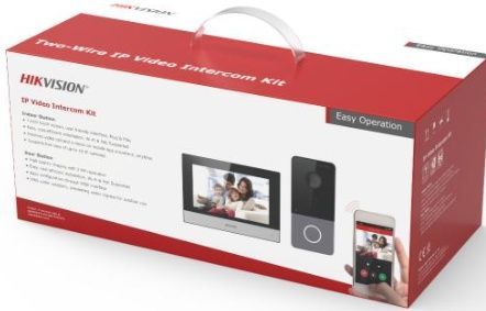 Комплект видеодомофона Hikvision DS-KIS603-P(C)