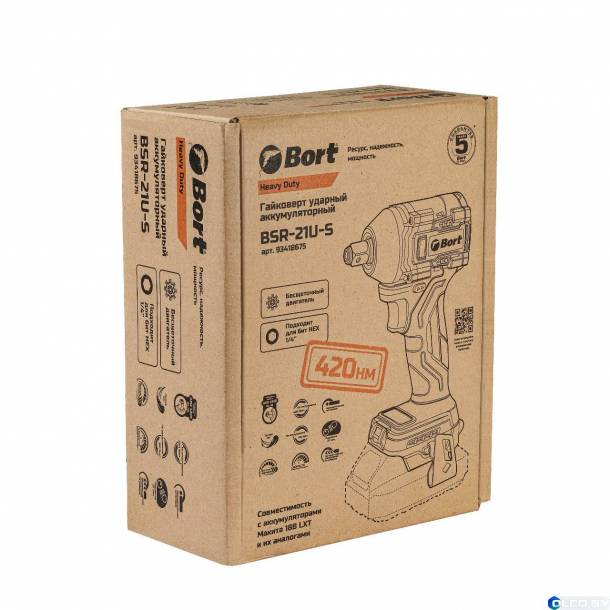 Гайковерт Bort BSR-21U