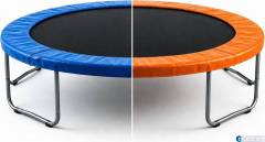 Кожух для батута двухсторонний AMETIST PRO D06FT Blue/Orange 