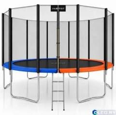 Батут AMETIST Outside D490-16FT Blue/Orange 