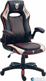 Кресло геймерcкое FLOKY NEXUS (серый красный) 