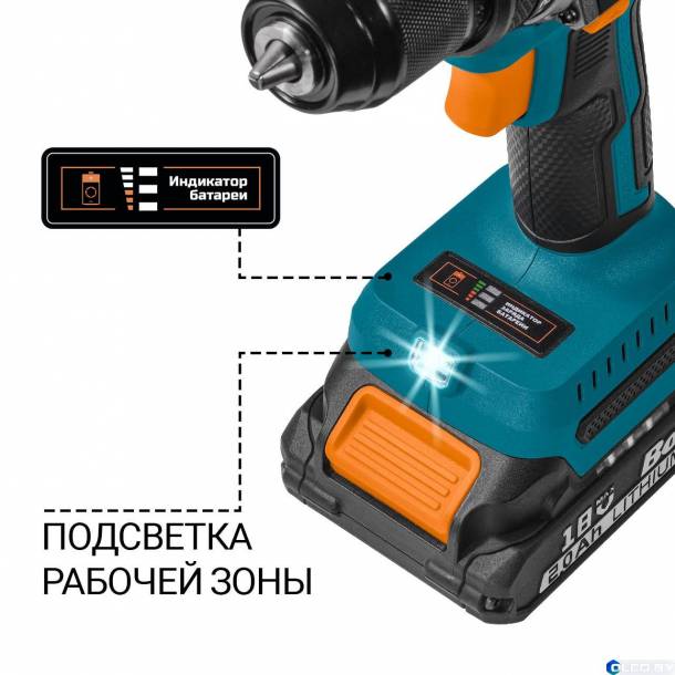 Дрель-шуруповерт Bort BAB-21-BLK