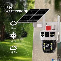Беспроводная поворотная PTZ IP камера XPX EA841SS 4G  6Mp 3K  -ХИТ- 