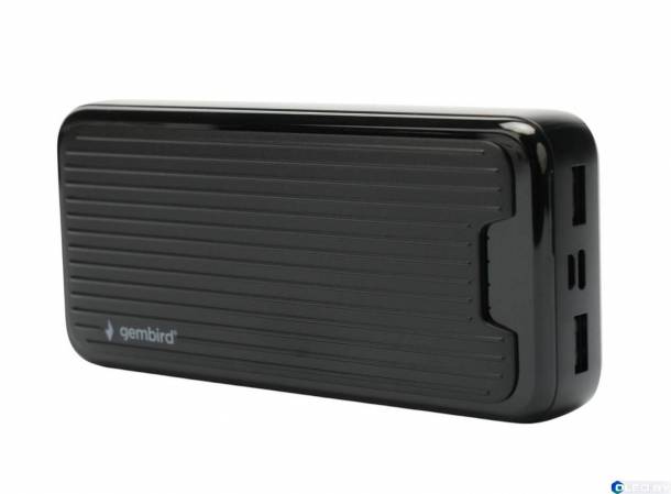 Внешний аккумулятор Gembird GPB-20 20000mAh
