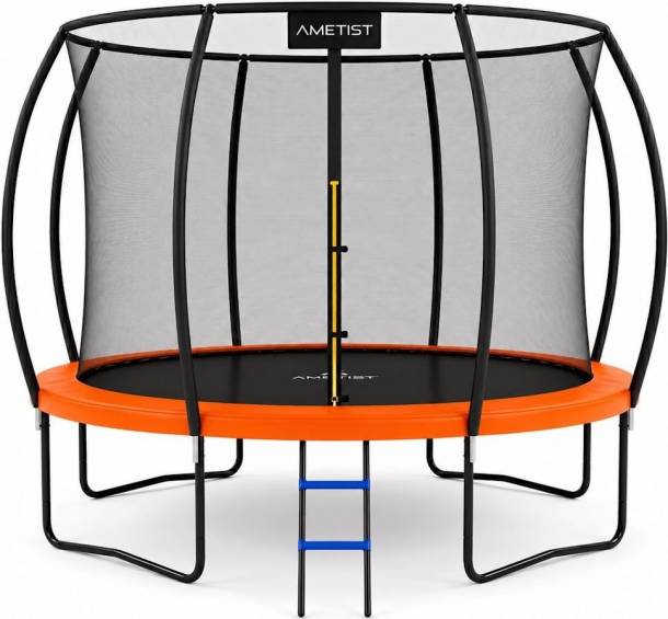 Батут AMETIST PRO Inside D374-12FT Blue/Orange