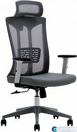 Кресло компьютерное EVOLUTION ErgoLine 4 (серый) 