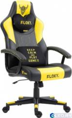 Кресло геймерcкое FLOKY Huginn (желтый) 