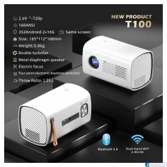 LED Проектор T100A Android 9 1+16G 