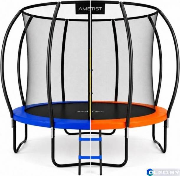 Батут AMETIST PRO Inside D312-10FT Blue/Orange