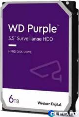 Жесткий диск WD Purple WD64PURZ 6Tb 