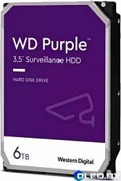 Жесткий диск WD Purple WD64PURZ 6Tb 