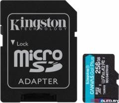Карта памяти microSDXC Kingston Canvas Go Plus Gen4 SDCG4 (256Gb) 