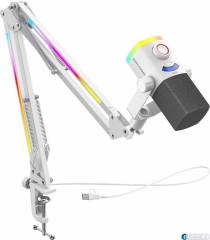 Микрофон Fifine AM8PROTW (белый) 