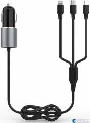 Автомобильное зарядное устройство Mivo MU-251 3в1 