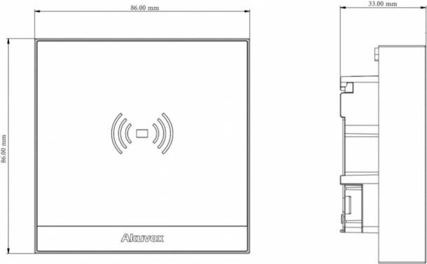 Терминал контроля доступа Akuvox A02S