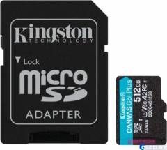 Карта памяти microSDXC Kingston Canvas Go Plus Gen4 SDCG4 (512Gb) 