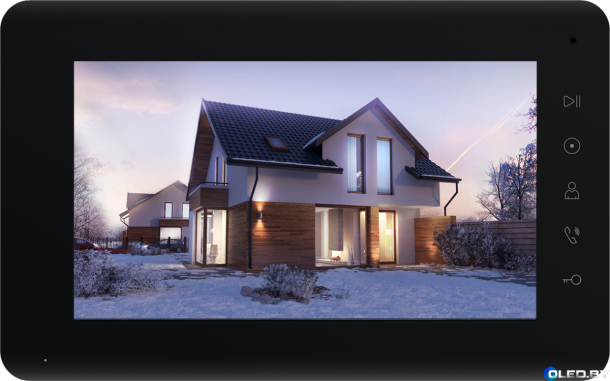 Видеодомофон MIA MARS FHD (черный)