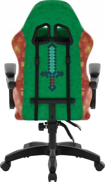Игровое кресло Defender Legas (зеленый/оранжевый)