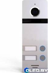 Вызывная панель Arsenal Iron Magic 2 (Серебро) на 2 абонента 