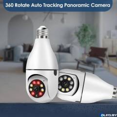 Беспроводная поворотная Wi-Fi IP камера XPX V380 E27 